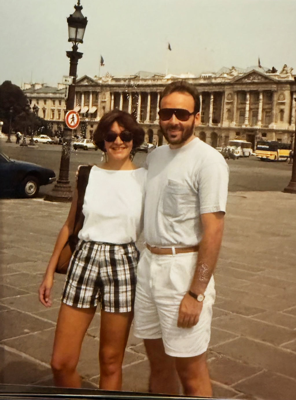 Aixa and Thomas traveling together