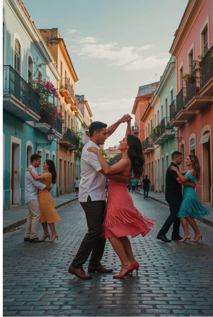 Dancing in Old San Juan